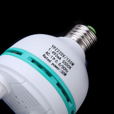 

E27 220V 150W 5500K Photo Studio Bulb Video Light Photography Daylight Lamp