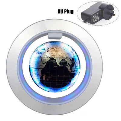 

Magnetic-Levitation Floating Globe 4" with LEDs Light Levitating World Map Globe for Home Office Desk Decoration Children Educatio