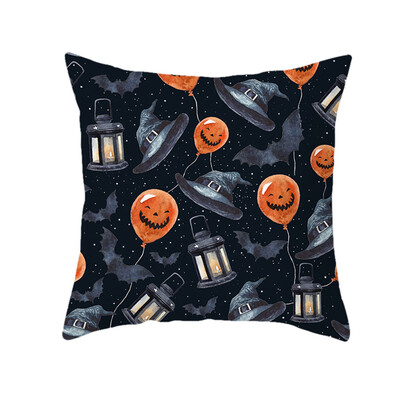 

〖Follure〗Halloween Series Pillow Case Nordic Sofa Cushion Waist Pillow Case Halloween Hom