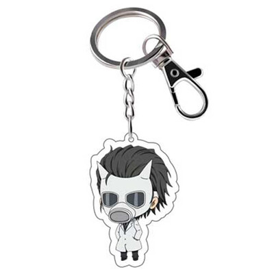 

Anime Durarara Double-sided Cartoon Figures Keychain DRRR Orihara Izaya Acrylic Car Key Holder Chain Pendants Keyrings Gift