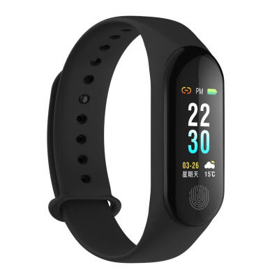 

M3Plus Bluetooth Color Screen IP67 Waterproof Heart Rate Activity Bracelet