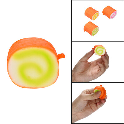 

Siaonvr Squishies Cake Roll Scented Slow Rising Squeeze Toys Stress Reliever Toys