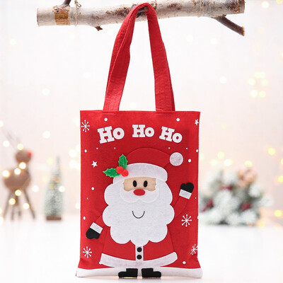 

Tailored Christmas Decorations Xmas Snowman Apple Bag Christmas Eve Apple Bag