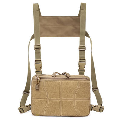 

Adjustable Chest Rig Waist Bag Hip Hop Cross Shoulder Bag Outdoor Men Women