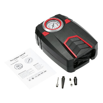 

Air Compressor DC 12V Portable Pump Tire Inflator with Digital Pressure Gauge up to 150PSI for Car Bicycle SUV Boat