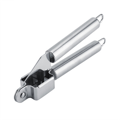 

Stainless Steel Garlic Presser with Handle Portable Crusher Mincer Chopper Kitchen ToolGarlic Presser Garlic Chopper