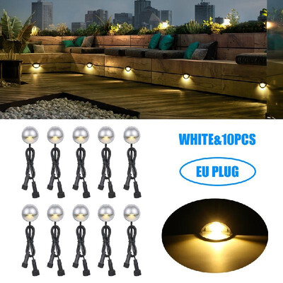 

LEDs Step Light Landscape Yard Lamp Warm White Waterproof IP65 Stair Light for Outdoor Indoor