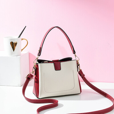

Womens Summer New Fashion 100-pack Simple Slant Bag ins Super Fire Hand-held Water Bucket