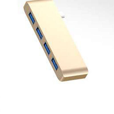 

T4 Compact 4-in-1 USB-C Hub Portable USB31 Type-C To USB30 Converter Adapter