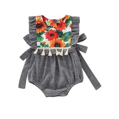 

Cute Toddler Kids Newborn Baby Girl Romper Jumpsuit Bodysuit Outfits Clothes