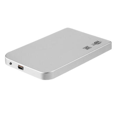 

Ultra Thin 25in USB30 SATA SSD HDD Hard Drive Case Aluminum Enclosure Box