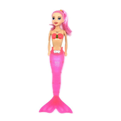 

Waterproof LED Light Flash Swimming Mermaid Princess Doll Bath Spa Pool Toy Gift Rewards for Girls Baby