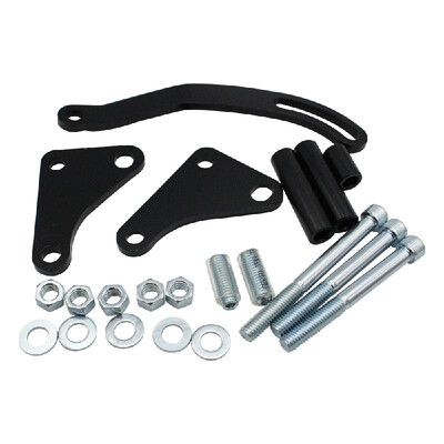 

Black Power Steering Pump Mounting Bracket for Chevy GM SBC SB Chevy 350