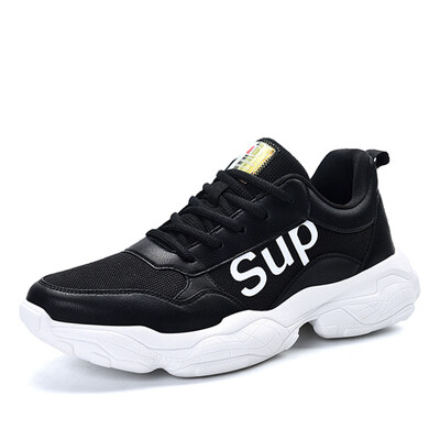 

Trend mens shoes thick bottom old shoes mens sports shoes running shoes