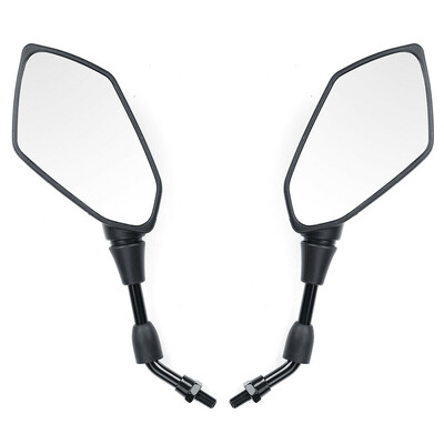 

Black Motorcycle Rear View Side Mirror Universal Motorbike Grip Lever Parts Set