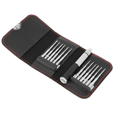 

Greensen Steel Professional 12 In 1 Screwdriver Multi-Bit Drivers Phone Repairing Maintenance Tool