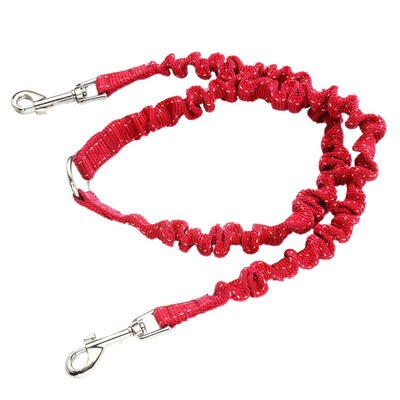 

Pet Dog Coupler Leash Double Dog Walking Lead Bungee Elastic Two Dogs Leash Splitter Dogs Accessoires Pet Product Collar Harness
