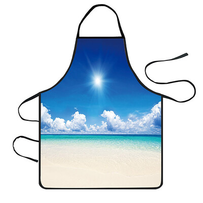 

Toponeto Home Women Waterproof Cute Cartoon Kitchen Restaurant Cooking Bib Apron Aprons