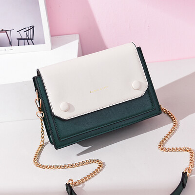 

Summer ladies fashion chain shoulder small square bag simple Joker ins Messenger bag