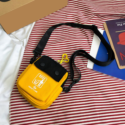 

Tailored Women Fashion Canvas Rubbish Bag Coin Purse Shoulder Messenger Casual Bags