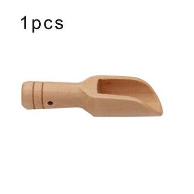 

Small Little Mini Wooden Spoon Scoop Honey Coffee Condiment Salt Sugar Spoon