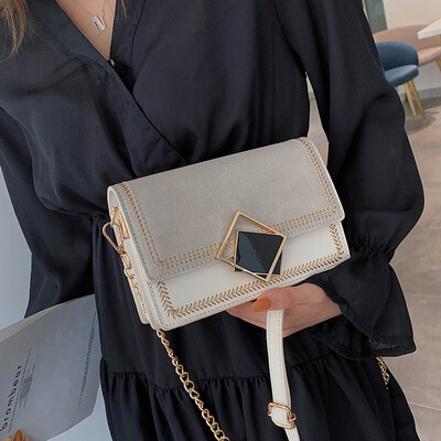 

Summer small fresh messenger bag Sen bag small bag 2019 new fashion shoulder bag wild ins chain bag