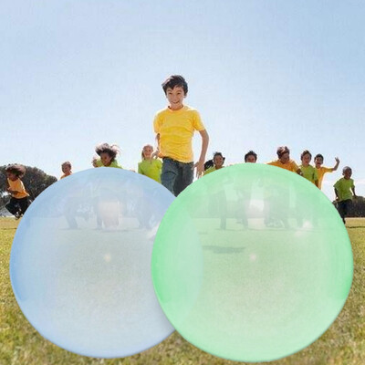 

Round Balloons Funning Toy Decorations Transparent Bounce Balloon Childrens Outdoor Activities Party Random Color