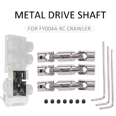 

3pcs Metal Drive Shaft Alloy Axle for FY004 112 RC Car Parts Car Replacement