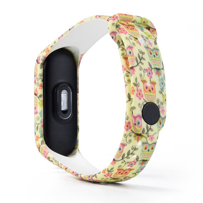 

〖Follure〗New Fashion Pattern TPU Smart Wrist Watch Strap for XiaoMi Mi Band 3 A