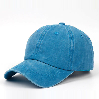 

SUNSIOM Denim Hat Baseball Cap Washed Style Plain Adjustable Blank Dad Caps Hats