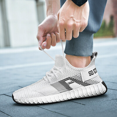 

Breathable shoes casual shoes mens running shoes tide shoes Korean version of the wild net shoes 2019 summer new shoes men