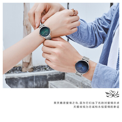 

Watch female student watch Korean trend simple British niche ladies big dial female watch