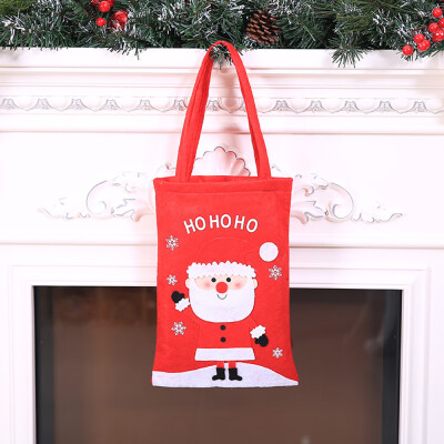 

Toponeto Santa Claus Kids Candy Present Bags Handbag Pouch Wedding Sack Gift Bag