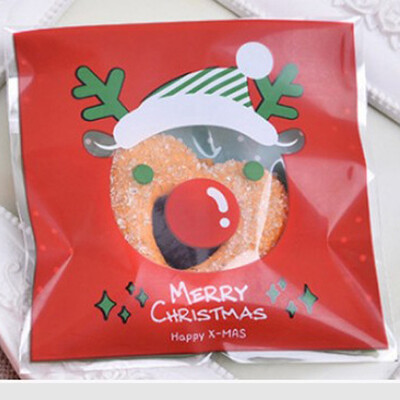 

Siaonvr Merry Candy Gift Bags Christmas Xmas Santa Cookies Fast