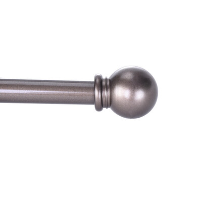 

Gobestart Curtain Rod Roman Rod Retractable Curtain Rod Home Spherical Curtain Rod