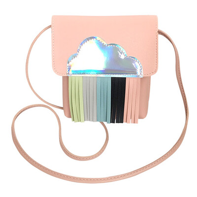 

Tailored Fashion Lady Shoulders Fringe Bag Cover Letter Purse Mobile Messenger Bag