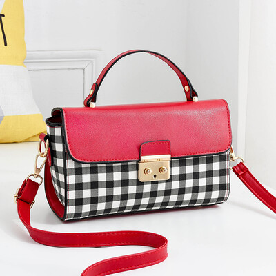 

Shangxin Baggage Girls Summer Fashion Lattice Twisted Baggage Net