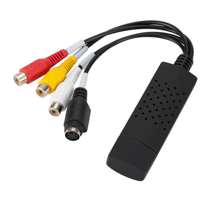 

02m HD Converter Cable Line Cord Support Black Capture Card HD Splitter Connector for Windows