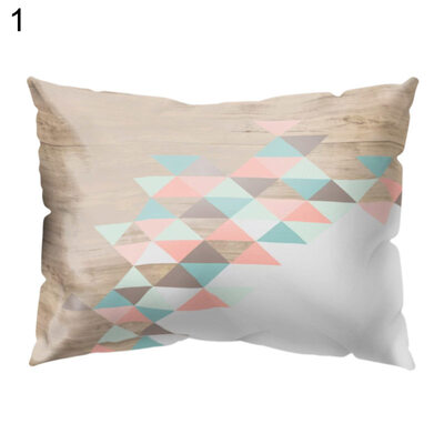 

Flower Bee Ice Cream Pillow Case Cushion Cover Sofa Bed Car Cafe Office Decor