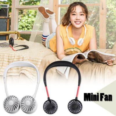 

Hands-free Neck Hanging USB Charging Outdoor Mini Portable Fan WT88 New