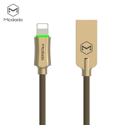

MCDODO CA - 390 Knight Series 8 Pin 24A Fast Charging Auto Disconnection Data Sync Cable with Flashlight 18M for iPhone  XR