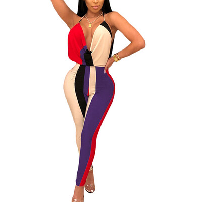 

Women Ladies Clubwear Summer Playsuit Jumpsuit Romper Long Pants Party Trousers