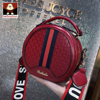 

Ins new small bag 2019 new Korean portable small round bag Joker broadband shoulder Messenger bag