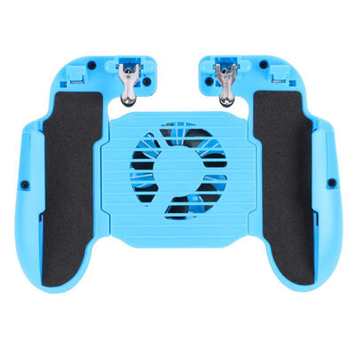 

H5 Mobile Gaming Game Pad Controller Joystick wCooler Cooling Fan for PUBG