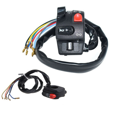 

2pcs Button Switch Kit Ignition Engine Stop Lamp Horn Light for Honda Bike