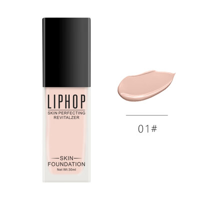 

Soft Face Makeup Foundation Base Face Liquid Foundation Cream Full Coverage Concealer Oil Control Easy to Wear