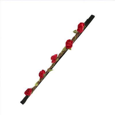 

Boho Fabric Festival Wedding Party Garland Forehead Hair Women Flower Head Band