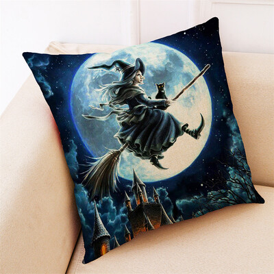 

〖Follure〗Home Decor Cushion Cover Happy Halloween Throw Pillowcase Pillow Covers