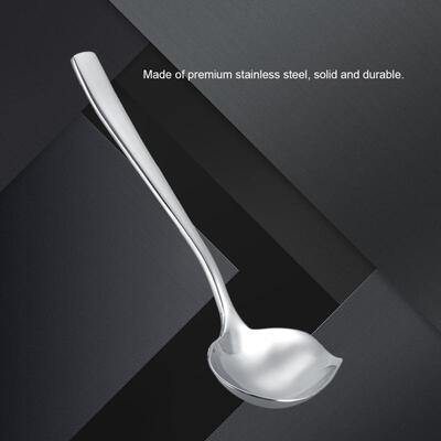 

Greensen Stainless Steel Sauce Drizzle Spoon with Spout Sugar Spoon Cooking Utensil Tool
