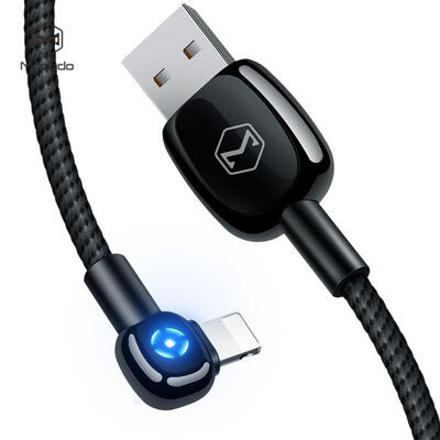 

12m Nylon Braided Lightning Cable for iPhone iPad Auto Disconnect Charger Cable-12m